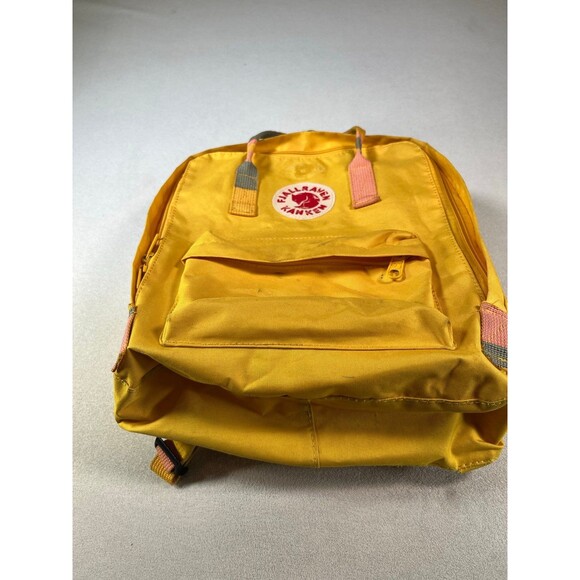 Fjallraven Kanken gold yellow backpack bag main image 5